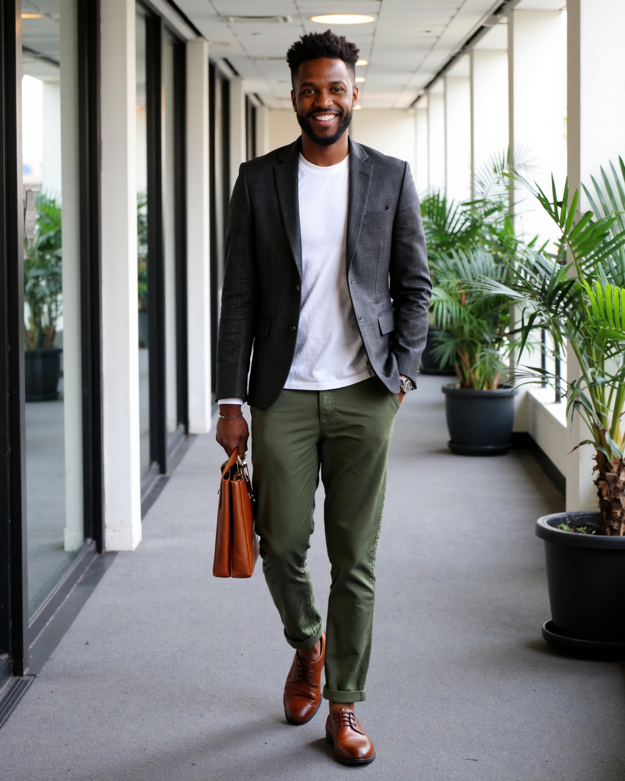 Template example Business Casual 2 (male)